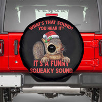 Christmas Squirrel Spare Tire Cover It's A Funny Squeaky Sound Xmas Things