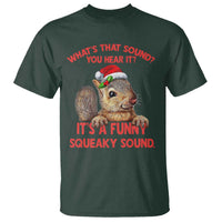 Christmas Squirrel T Shirt It's A Funny Squeaky Sound Xmas Things - Wonder Print Shop