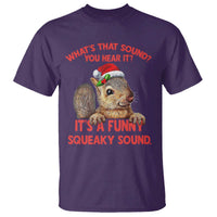 Christmas Squirrel T Shirt It's A Funny Squeaky Sound Xmas Things - Wonder Print Shop