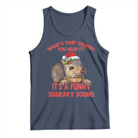 Christmas Squirrel Tank Top It's A Funny Squeaky Sound Xmas Things