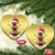Xmas Football Christmas Ornament Rugby Snowman Xmas Festive Holiday Sports - Wonder Print Shop