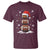 Christmas Football T Shirt Rugby Snowman Xmas Festive Holiday Sports - Wonder Print Shop