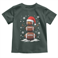 Christmas Football Toddler T Shirt Rugby Snowman Xmas Festive Holiday Sports