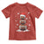 Christmas Football Toddler T Shirt Rugby Snowman Xmas Festive Holiday Sports