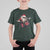 Funny Rock'n Roll Santa Claus T Shirt For Kid Cool Drummer Festive Christmas - Wonder Print Shop