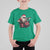 Funny Rock'n Roll Santa Claus T Shirt For Kid Cool Drummer Festive Christmas - Wonder Print Shop