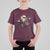 Funny Rock'n Roll Santa Claus T Shirt For Kid Cool Drummer Festive Christmas - Wonder Print Shop