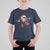 Funny Rock'n Roll Santa Claus T Shirt For Kid Cool Drummer Festive Christmas - Wonder Print Shop