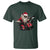 Funny Rock'n Roll Santa Claus T Shirt Cool Drummer Festive Christmas - Wonder Print Shop