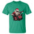 Funny Rock'n Roll Santa Claus T Shirt Cool Drummer Festive Christmas - Wonder Print Shop