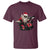 Funny Rock'n Roll Santa Claus T Shirt Cool Drummer Festive Christmas - Wonder Print Shop