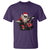 Funny Rock'n Roll Santa Claus T Shirt Cool Drummer Festive Christmas - Wonder Print Shop