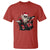 Funny Rock'n Roll Santa Claus T Shirt Cool Drummer Festive Christmas - Wonder Print Shop