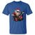 Funny Rock'n Roll Santa Claus T Shirt Cool Drummer Festive Christmas - Wonder Print Shop