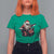 Funny Rock'n Roll Santa Claus T Shirt For Women Cool Drummer Festive Christmas - Wonder Print Shop