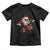 Funny Rock'n Roll Santa Claus Toddler T Shirt Cool Drummer Festive Christmas