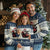 Funny Rock'n Roll Santa Claus Ugly Christmas Sweater Cool Drummer Festive Christmas - Wonder Print Shop