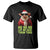 Funny Pig Santa T Shirt Ho Ho Ho Let Me Suck Them Toes Weird Festive Christmas - Wonder Print Shop