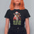 Funny Pig Santa T Shirt For Women Ho Ho Ho Let Me Suck Them Toes Weird Festive Christmas - Wonder Print Shop