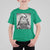 Funny Santa Mugshot T Shirt For Kid Naughty Christmas Festive Vibe - Wonder Print Shop