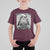 Funny Santa Mugshot T Shirt For Kid Naughty Christmas Festive Vibe - Wonder Print Shop