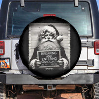 Funny Santa Mugshot Spare Tire Cover Naughty Christmas Festive Vibe TS02
