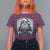 Funny Santa Mugshot T Shirt For Women Naughty Christmas Festive Vibe - Wonder Print Shop