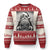Funny Santa Mugshot Ugly Christmas Sweater Naughty Christmas Festive Vibe - Wonder Print Shop
