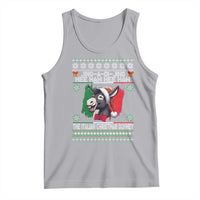 Italian Christmas Donkey Tank Top Funny Jing A Di Jing Hee Haw Italy Flag