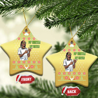 Funny Rapper Meme Xmas Christmas Ornament Fo Shizzle My Nizzle - Wonder Print Shop