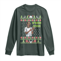 Funny Rapper Meme Christmas Long Sleeve Shirt Fo Shizzle My Nizzle