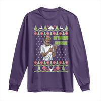 Funny Rapper Meme Christmas Long Sleeve Shirt Fo Shizzle My Nizzle