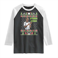 Funny Rapper Meme Christmas Raglan Shirt Fo Shizzle My Nizzle
