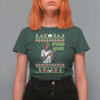 Funny Rapper Meme Christmas T Shirt For Women Fo Shizzle My Nizzle - Wonder Print Shop