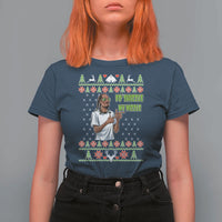 Funny Rapper Meme Christmas T Shirt For Women Fo Shizzle My Nizzle - Wonder Print Shop