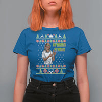 Funny Rapper Meme Christmas T Shirt For Women Fo Shizzle My Nizzle - Wonder Print Shop