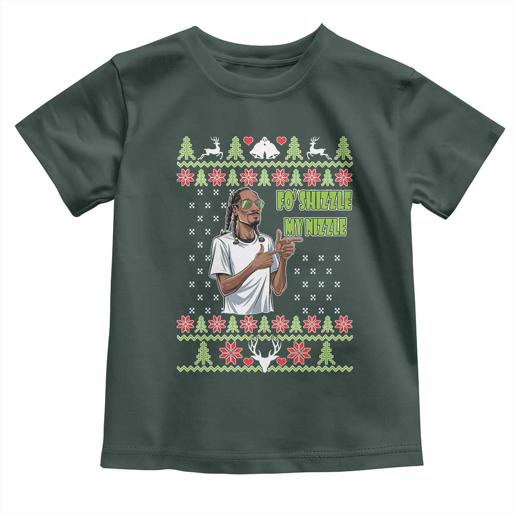 Funny Rapper Meme Christmas Toddler T Shirt Fo Shizzle My Nizzle