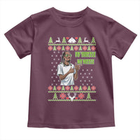 Funny Rapper Meme Christmas Toddler T Shirt Fo Shizzle My Nizzle