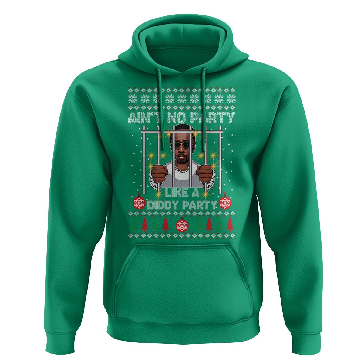 Funny Christmas Sarcastic Diddy Hoodie Aint No Party Like A Diddy Party