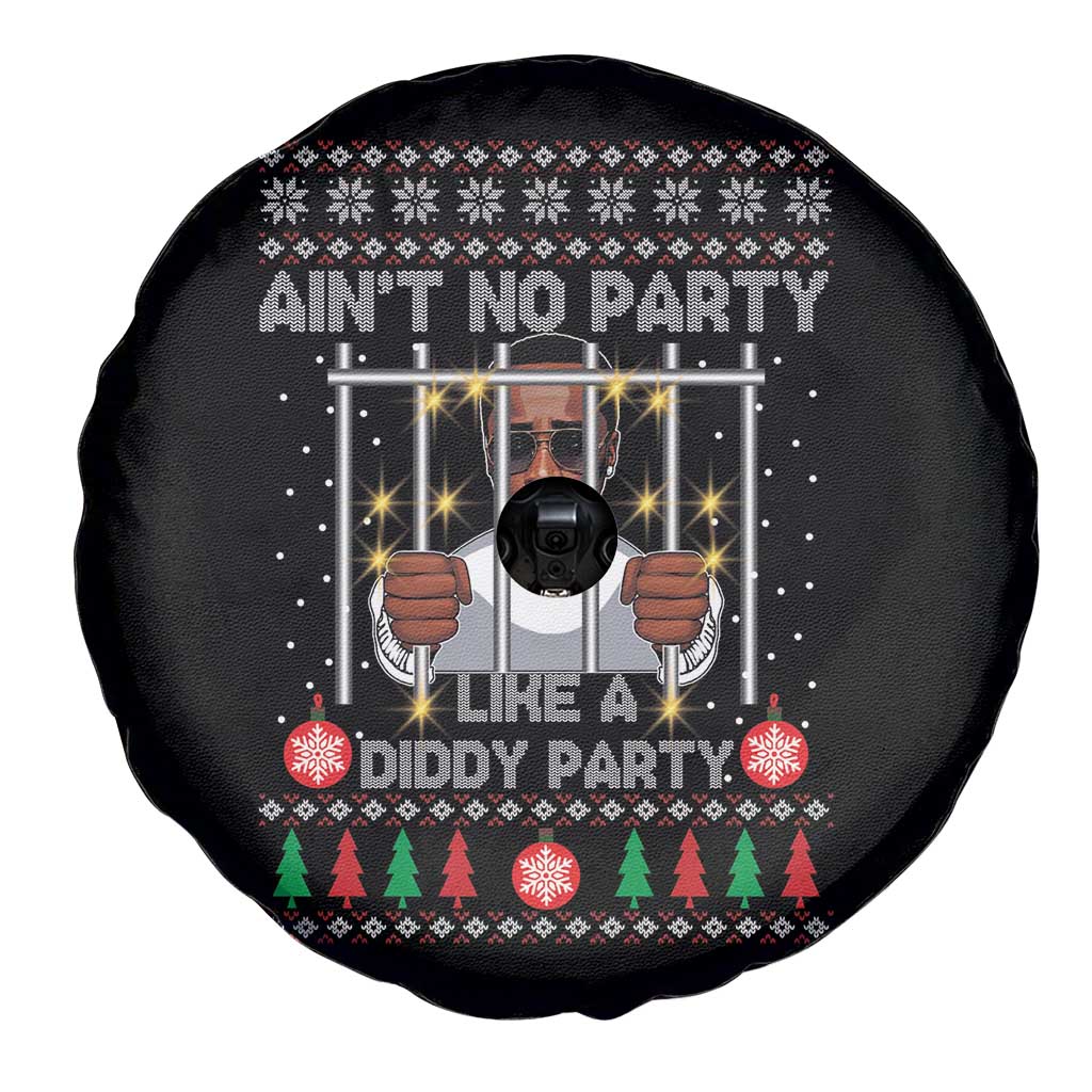 Funny Christmas Sarcastic Diddy Spare Tire Cover Aint No Party Like A Diddy Party
