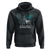 My God is Stronger Than Cervical Cancer Teal Butterfly Cross Hoodie - Wonder Print Shop