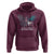 My God is Stronger Than Cervical Cancer Teal Butterfly Cross Hoodie - Wonder Print Shop