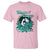 Support Strong Cervical Cancer Warrior Fighter Cervical Cancer Awareness Teal Ribbon T Shirt - Wonder Print Shop
