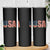 USA American Flag Skinny Tumbler Retro Vintage Patriotic