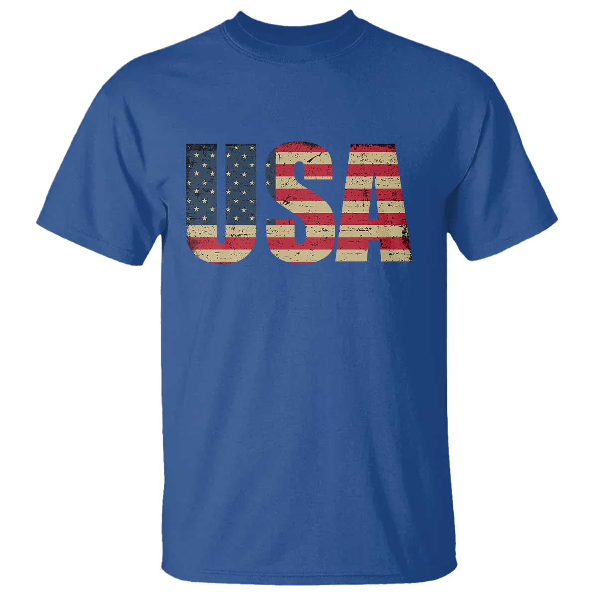 USA American Flag T Shirt Retro Vintage Patriotic