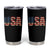 USA American Flag Tumbler Cup Retro Vintage Patriotic