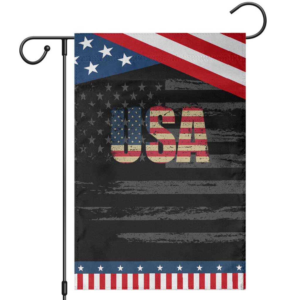 USA American Flag Garden Flag Retro Vintage Patriotic