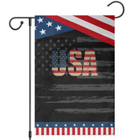 USA American Flag Garden Flag Retro Vintage Patriotic