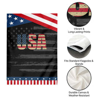 USA American Flag Garden Flag Retro Vintage Patriotic