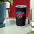 Basketball Tumbler Cup USA Patriotic American Flag Stars and Stripes Team Sport Fan